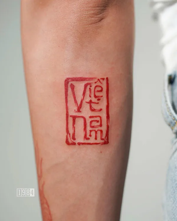 1984 Studio - Vietnamese Inspiration - Arm