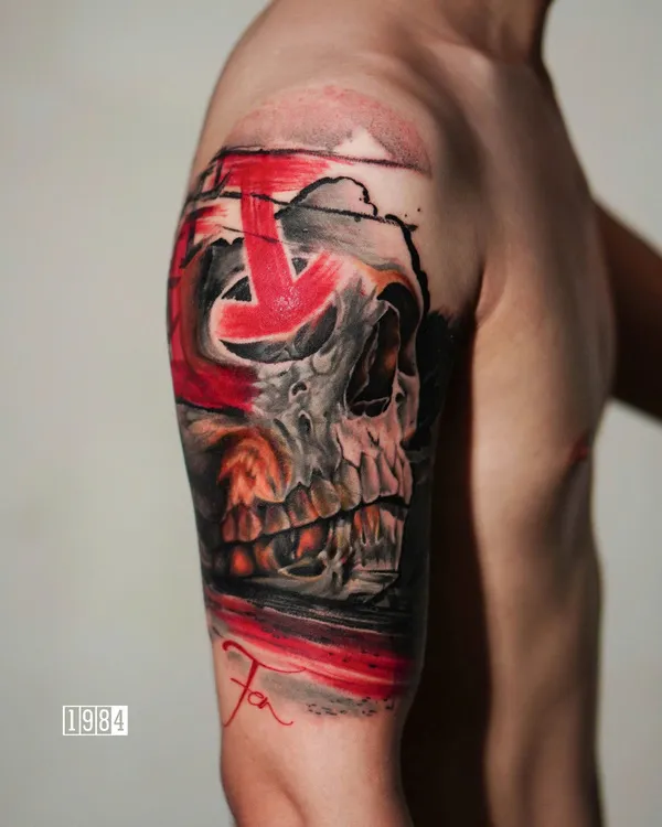 1984 STUDIO - COLOUR - SKULL - TRICEPS