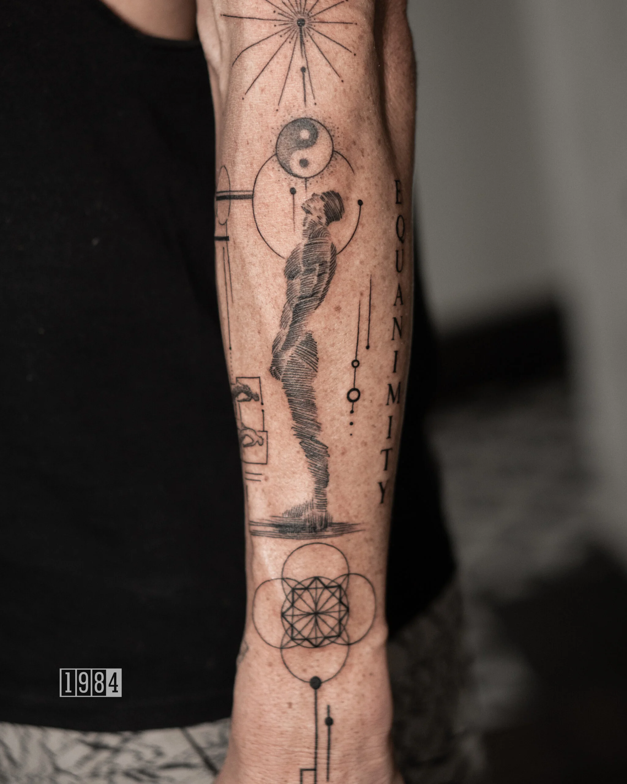 1984 Studio - Graphic - Fore arm