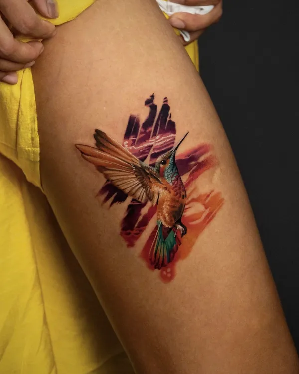 1984 studio - Realistic - Bird- Leg