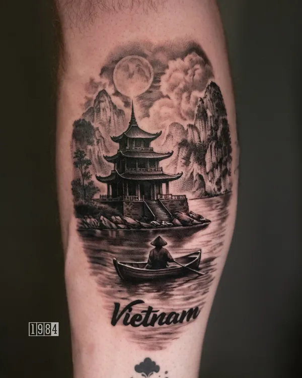 1984 Studio - Temple - Vietnamese Inspiration - Calf