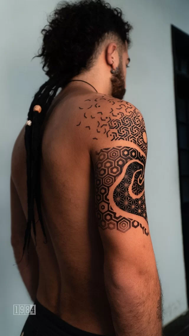 1984 Studio - Blackwork - Mandala - Arm