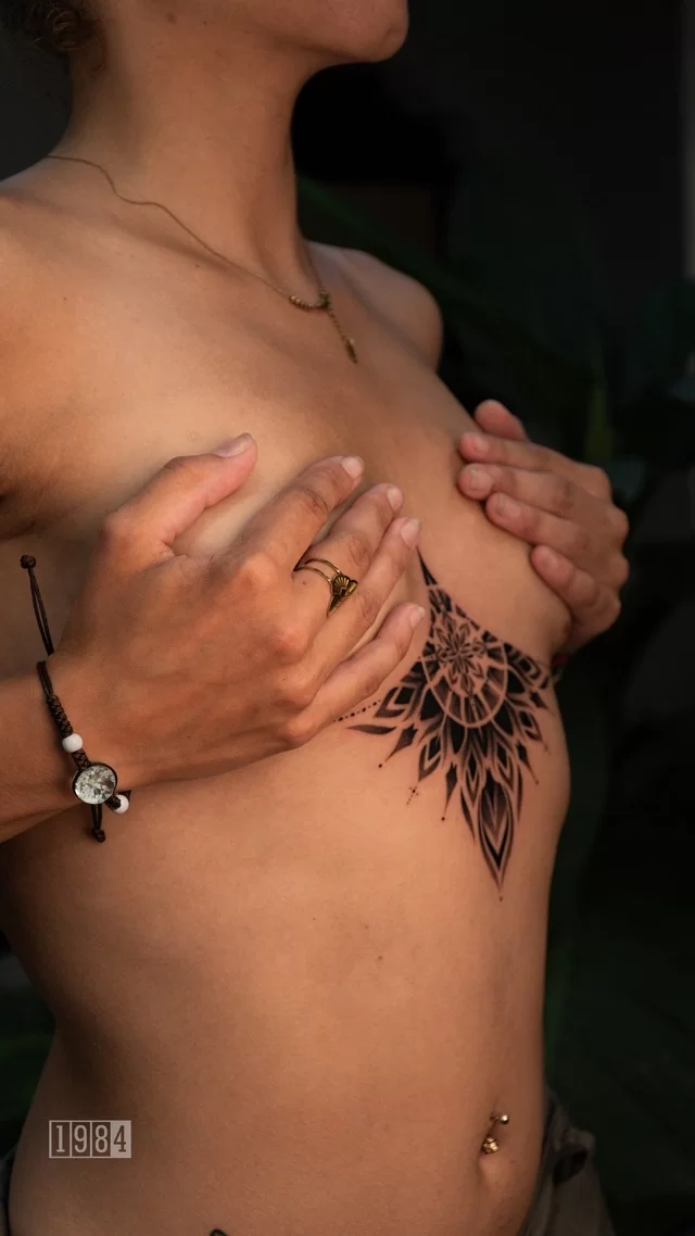1984 Studio - Blackwork - Mandala - Chest