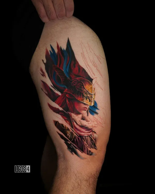1984 studio - Realistic -- Leg