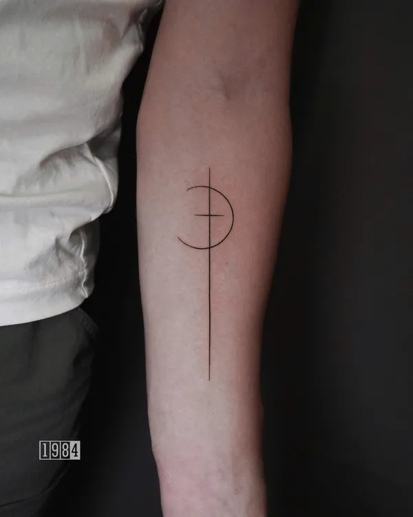 1984 Studio - Linework - Forearm