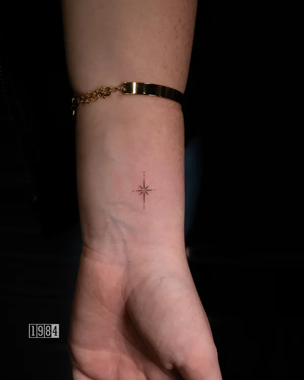1984 Studio - Linework - wrist