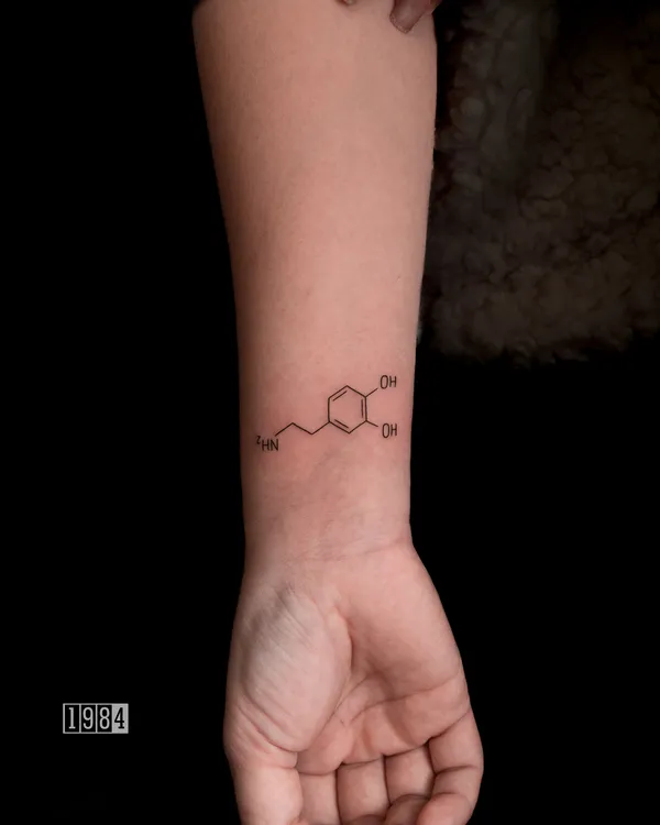 1984 Studio - Linework - wrist