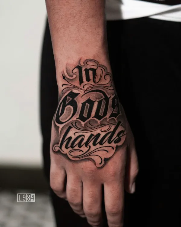 1984 Studio - Lettering - hand