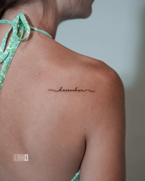 1984 Studio - Lettering - shoulder