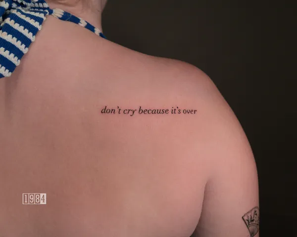 1984 Studio - Lettering - shoulder