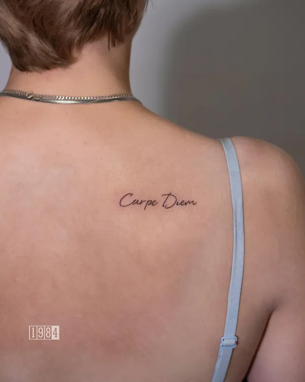 1984 Studio - Lettering - shoulder