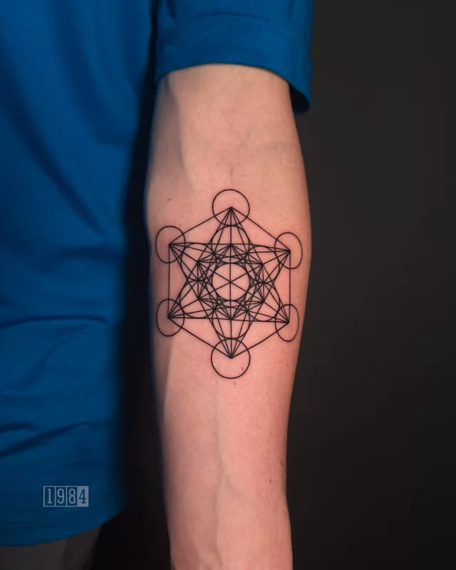 1984 Studio - Blackwork - Geomatric - Arm