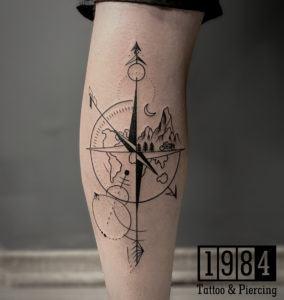 compass tattoo designs meaning