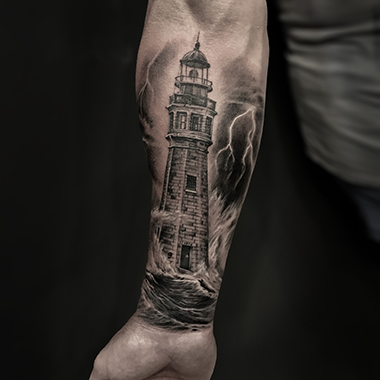 Light House Tattoo : Tattoos :