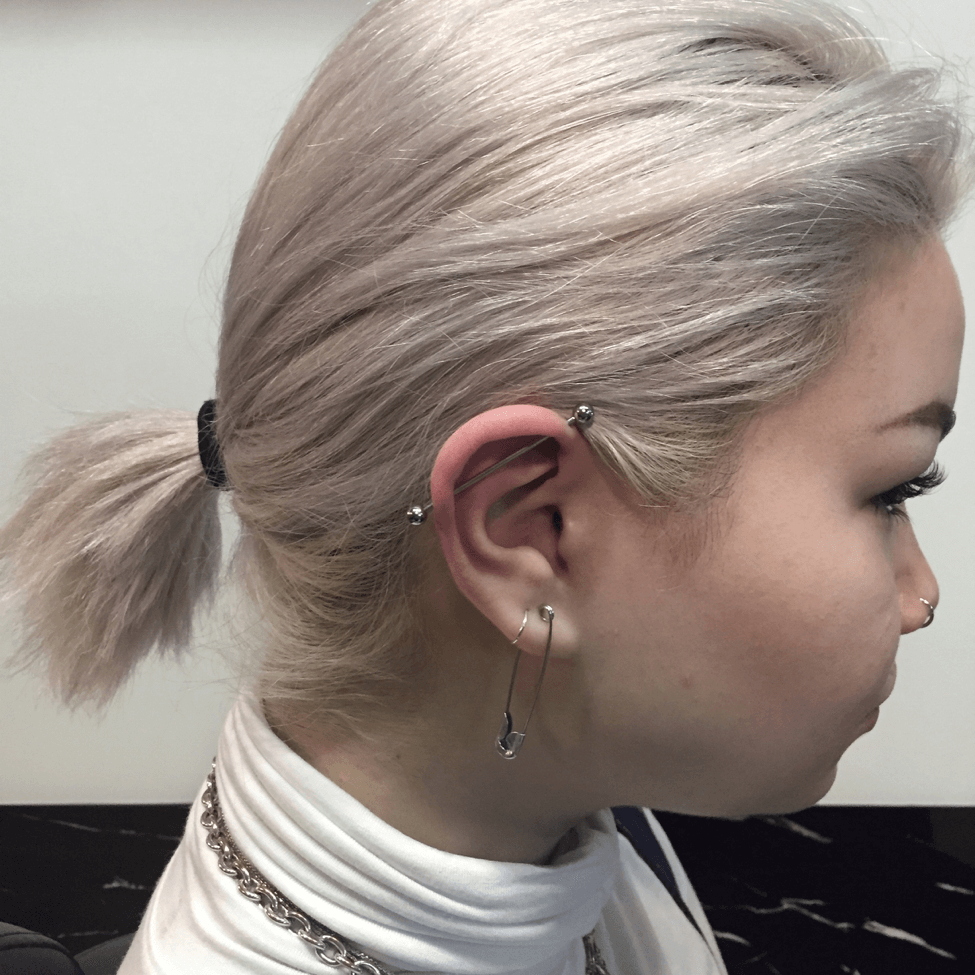 The Industrial Piercing: Everything You Need to Know