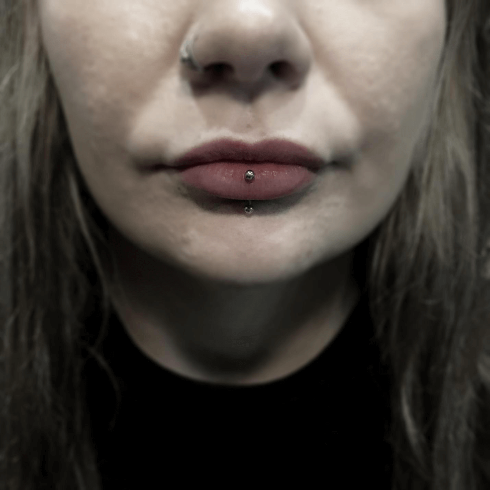 cute lip piercing tumblr