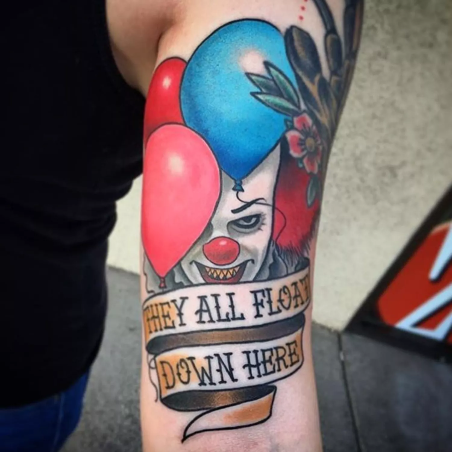 We All Float Down Here With Our 'It' Tattoos | 1984 Studio