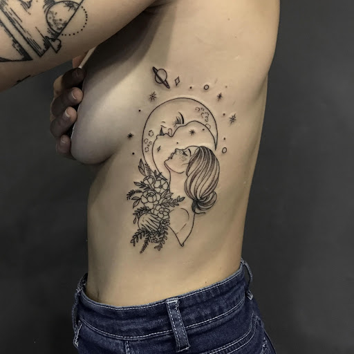 22 beautiful tattoos ideas: ribs edition