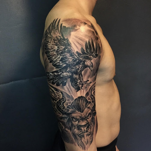 Realistic tattoo 8 - Leone Tattoo - Konstanz