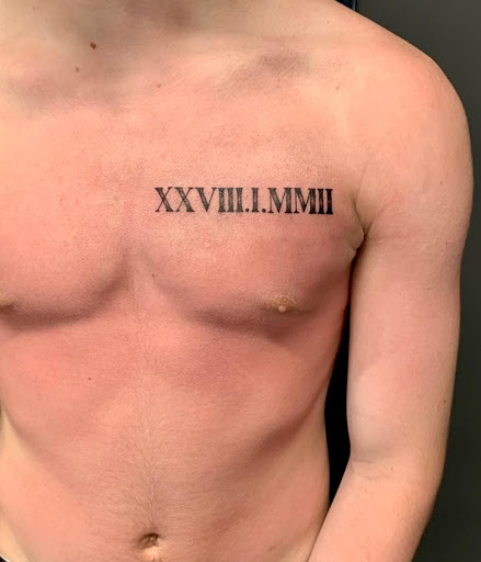 Update 69 roman numeral tattoo chest super hot  thtantai2