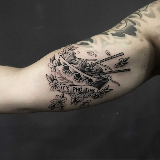 row boat tattoo