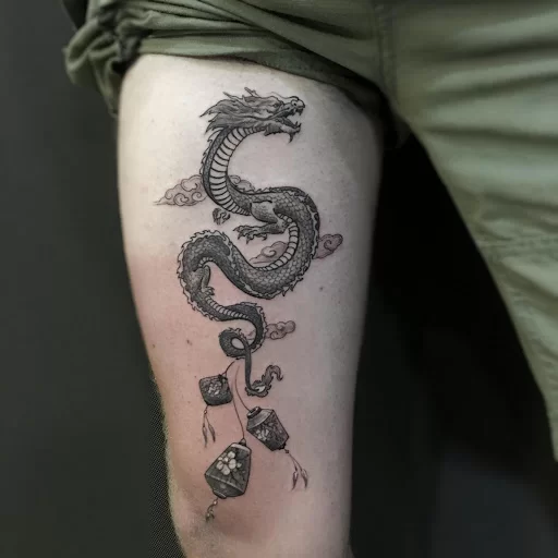 Majestic asian dragon tattoo – origin, history and meaning