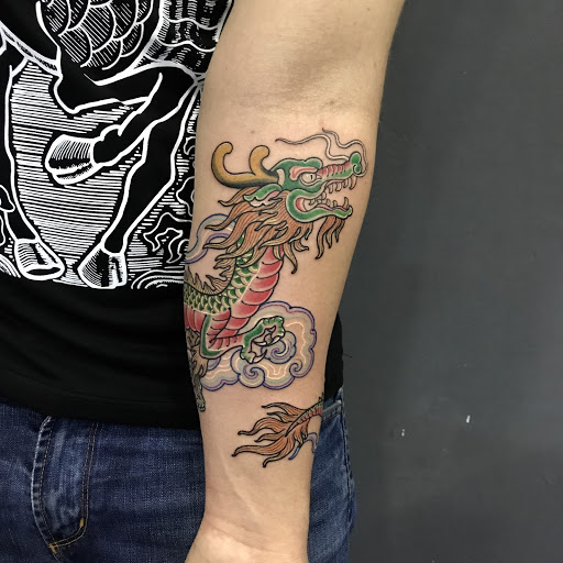 The history of vietnamese dragon tattoo