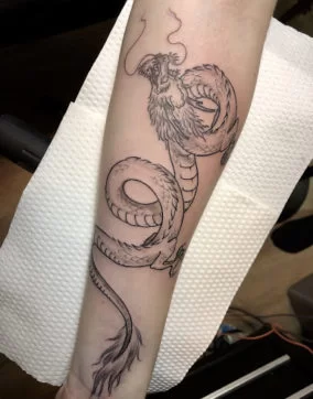 The history of vietnamese dragon tattoo