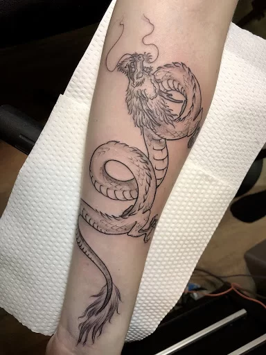 The history of vietnamese dragon tattoo