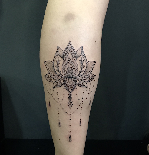 Lotus Tattoo Design #5