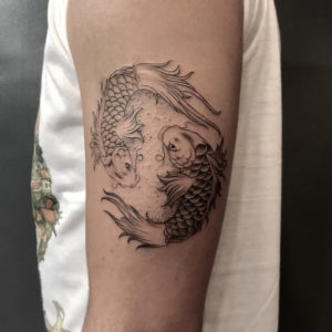 Top more than 79 tattoos for men fish  thtantai2