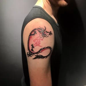 dragon tattoo