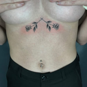 secret behind a sternum tattoo