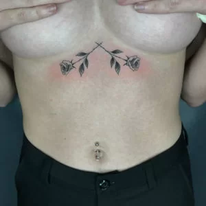 secret behind a sternum tattoo