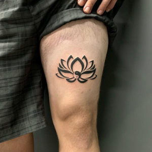 22 Charming Plant Flower Tattoo For Men Guys Inspirations