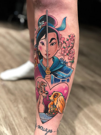 incredible new school tattoos by 1984 tattoo piercing studios