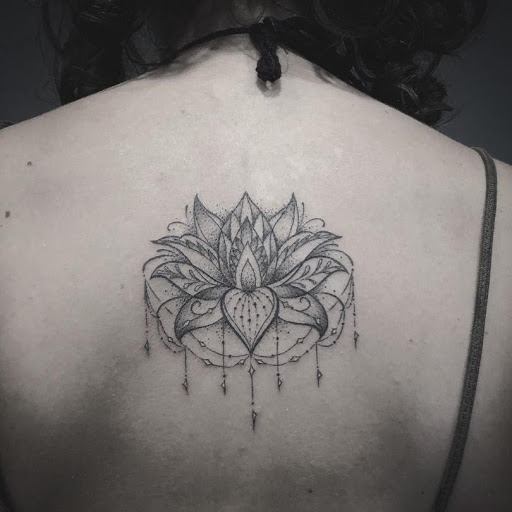 incredible Vietnamese lotus flower tattoo collection