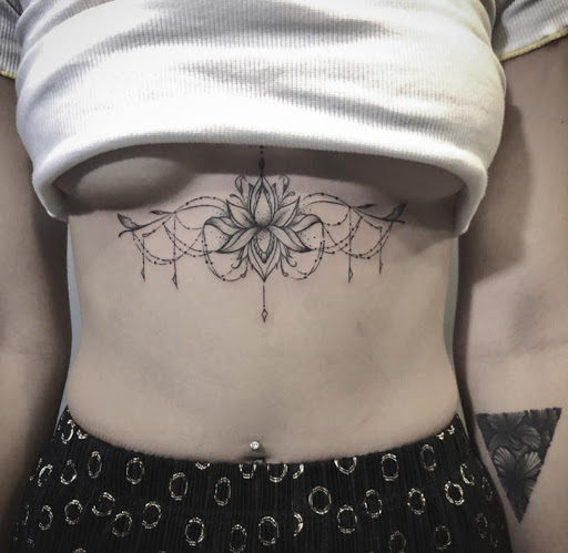 incredible Vietnamese lotus flower tattoo collection
