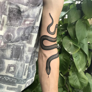 snake tattoo