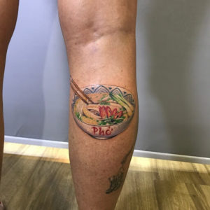  Vietnamese Pho tattoo 