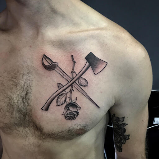 41 Sharp Knife Or Dagger Tattoo To Try This Year