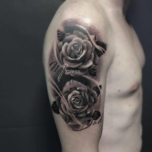 50+ Mens Floral Tattoos Designs (2023) Small & Simple