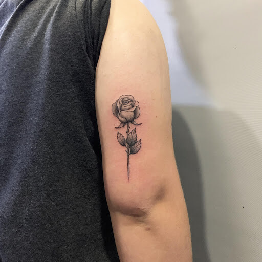 31 Minimalistic  Delicate Flower Tattoos For Women  Psycho Tats