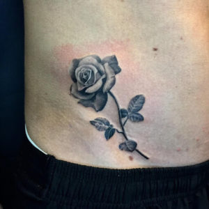 realistic rose tattoos designs