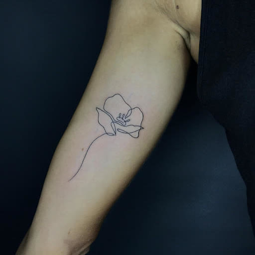 Gardenia tattoo  Gardenia tattoo Tattoos Simple gardenia tattoo