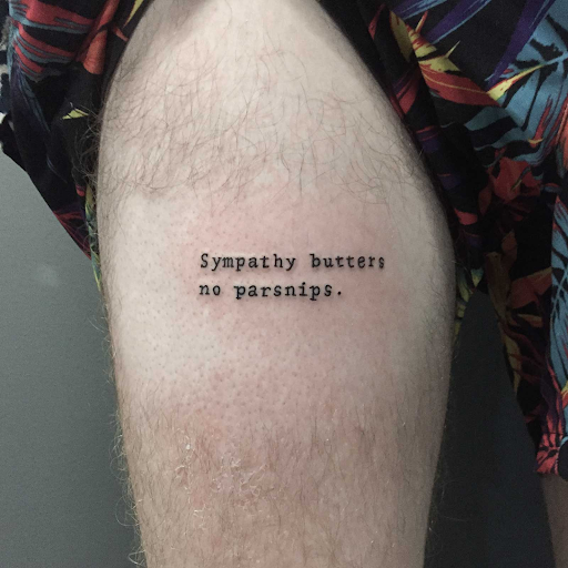 The word stet tattooed in typewriter font on a womans wrist  Smart  Bitches Trashy Books