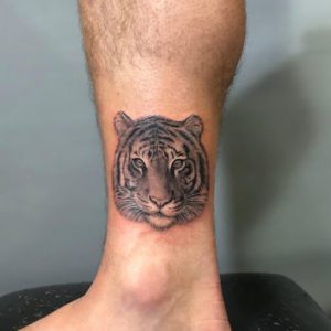Tiger Portrait, Men's Back Tattoo | Best Tattoo Ideas For Men & Women