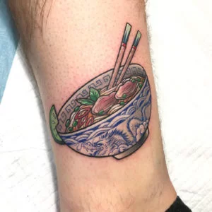 Vietnamese Pho tattoo