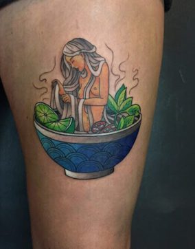 Vietnamese Pho tattoo