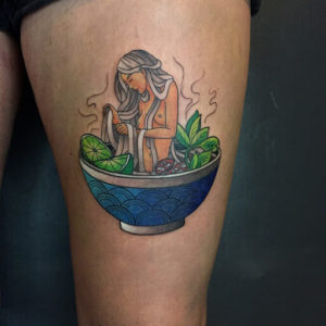 Vietnamese Pho tattoo